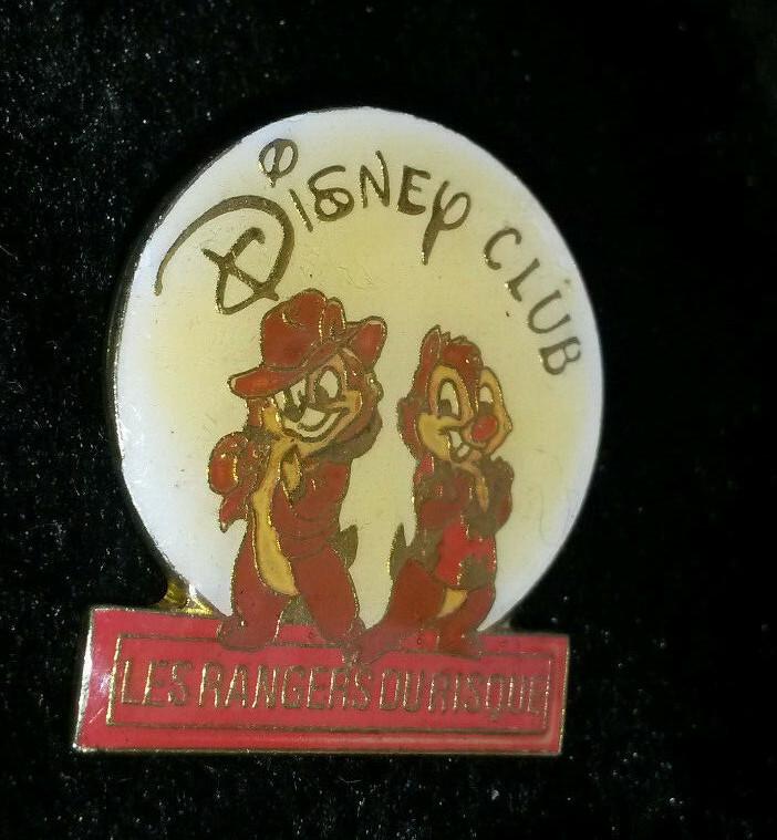 Disney Club - 'Chip 'n' Dale's Rescue Rangers' Les Rangers du Risque Pin