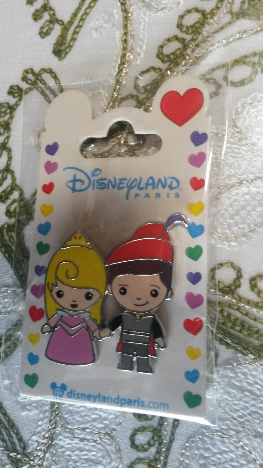 DLP - Cutie Couples - Aurora with Prince Phillip Disney Land Paris Dlrp 2017 Pin