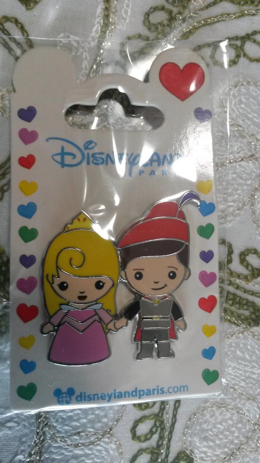 DLP - Cutie Couples - Aurora with Prince Phillip Disney Land Paris Dlrp 2017 Pin