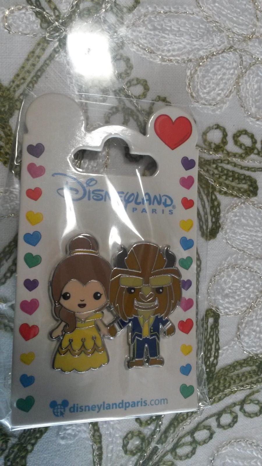 DLP - Cutie Couples - Belle and Beast Disney Land Paris Dlrp Dlp 2017 Pin
