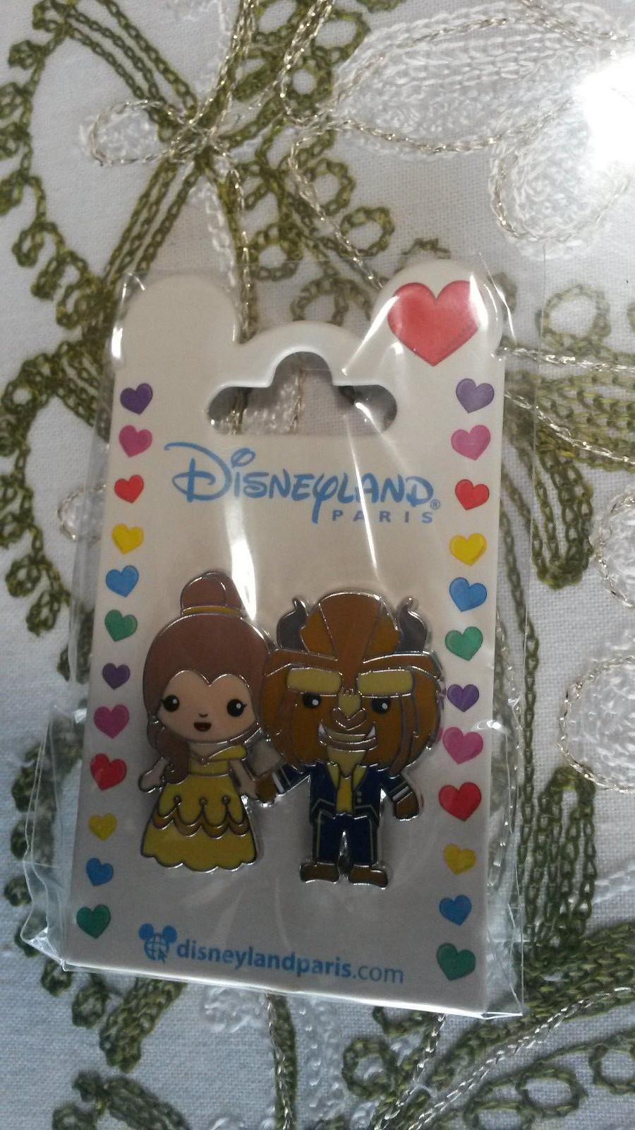 DLP - Cutie Couples - Belle and Beast Disney Land Paris Dlrp Dlp 2017 Pin