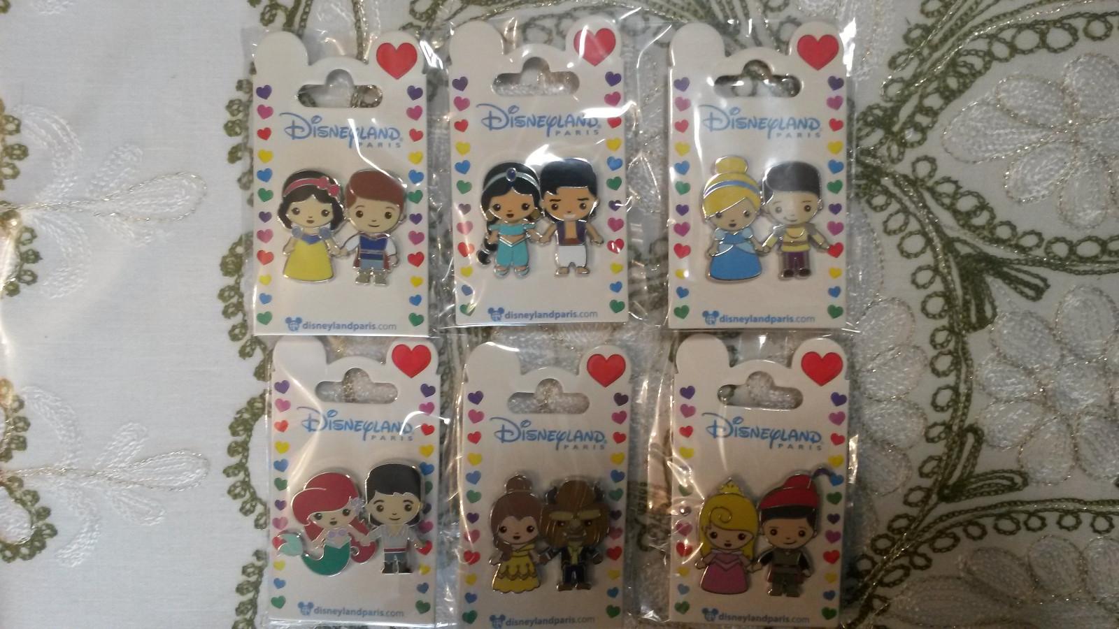 DLP - Cutie Couples - Belle and Beast Disney Land Paris Dlrp Dlp 2017 Pin