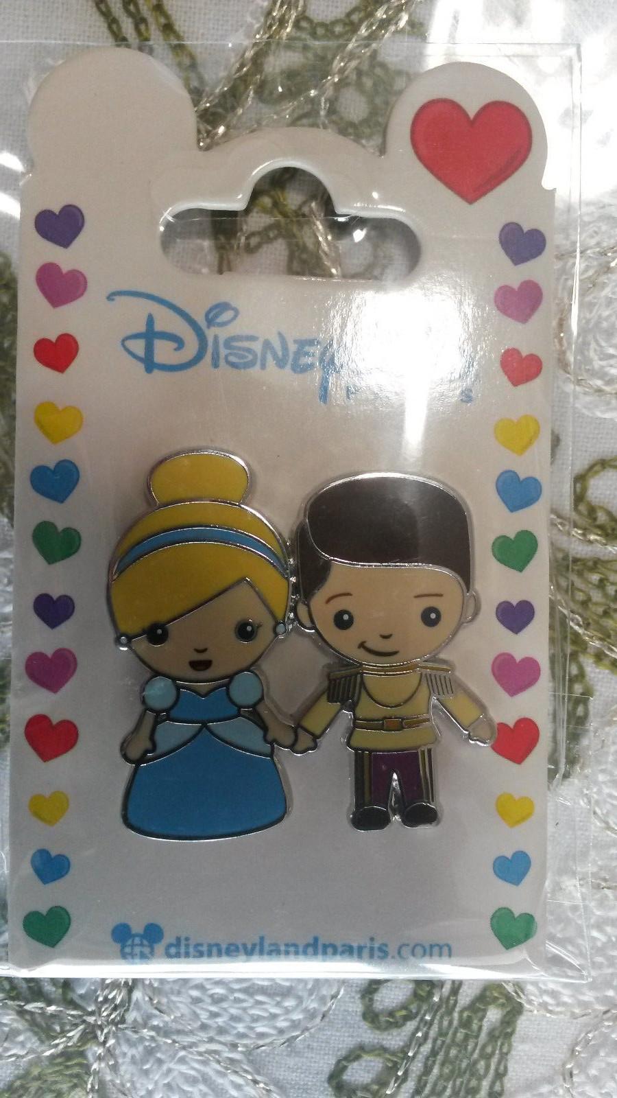 DLP - Cutie Couples - Cinderella with Prince Charming Disney Land Paris Dlrp Pin