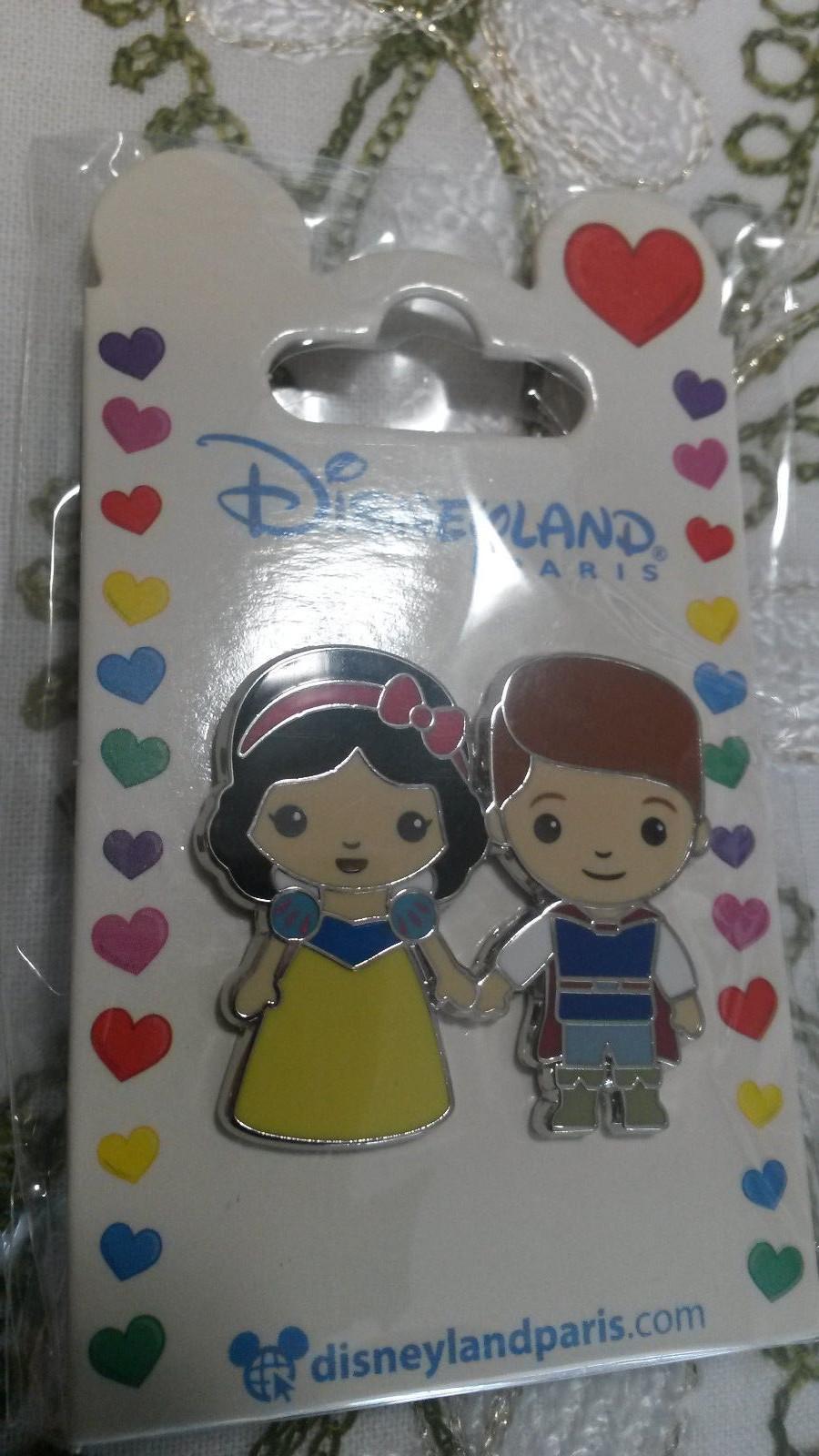 DLP - Cutie Couples - Snow White with Prince Disney Land Paris Dlrp Dlp 2017 Pin