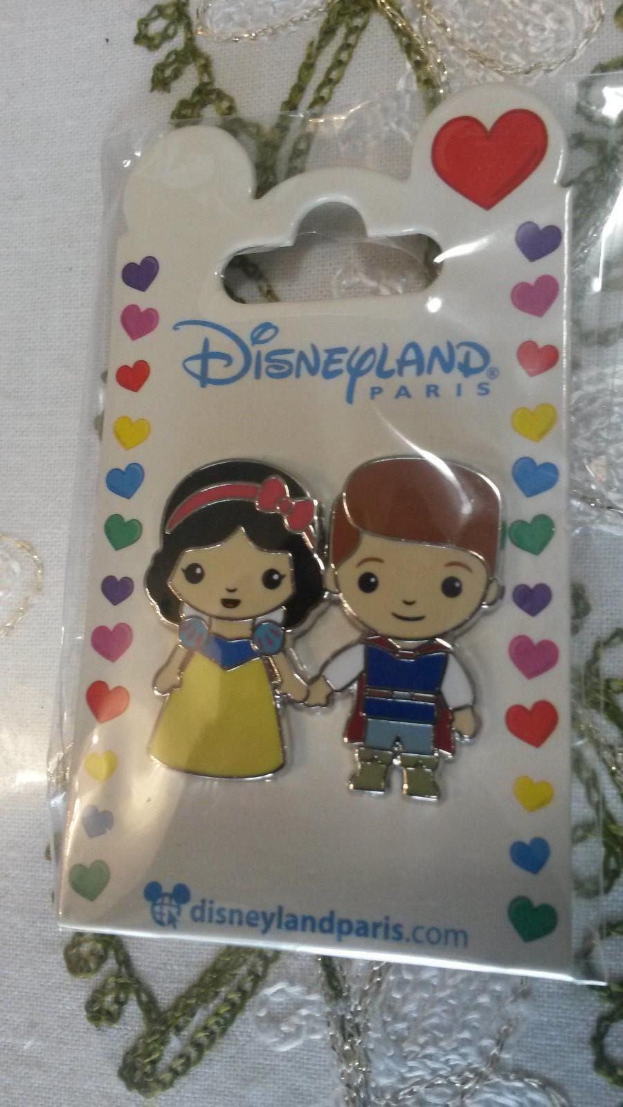 DLP - Cutie Couples - Snow White with Prince Disney Land Paris Dlrp Dlp 2017 Pin