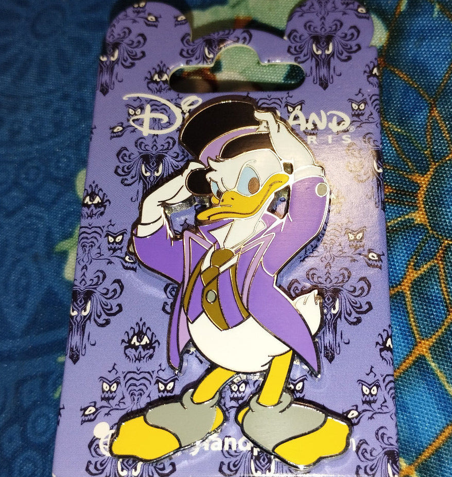 Donald Angry Butler Phantom Manor Haunted Mansion Disney Paris DLP Apr 2024 Pin