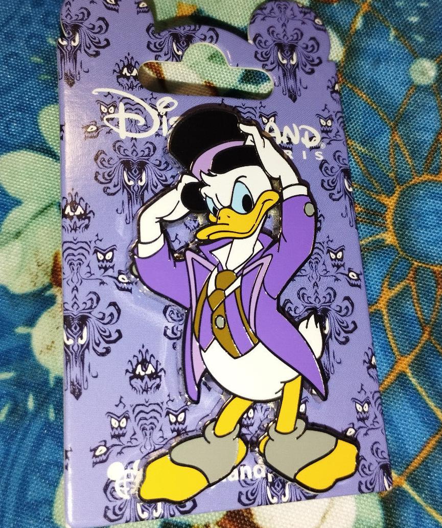 Donald Angry Butler Phantom Manor Haunted Mansion Disney Paris DLP Apr 2024 Pin