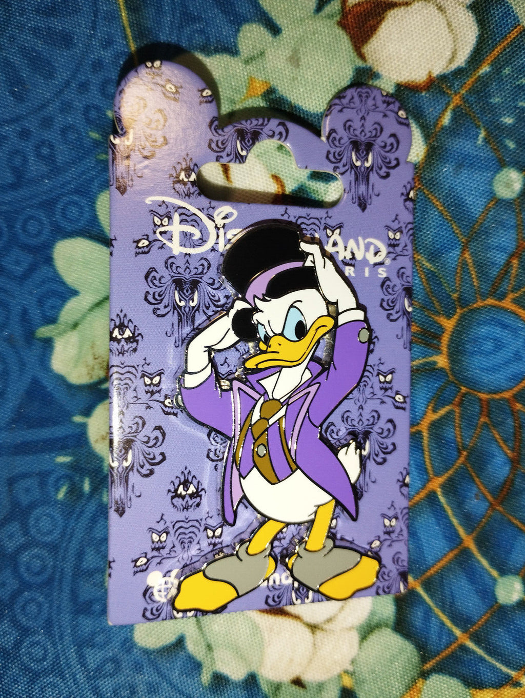 Donald Angry Butler Phantom Manor Haunted Mansion Disney Paris DLP Apr 2024 Pin