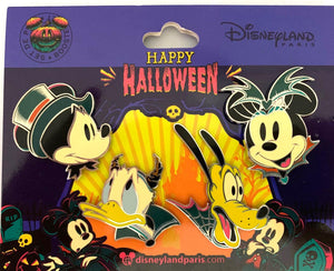 ドナルド デビル プルート ヴァンパイア ハロウィン ブースターセット ディズニーランドパリ DLP 2023年10月 ピン