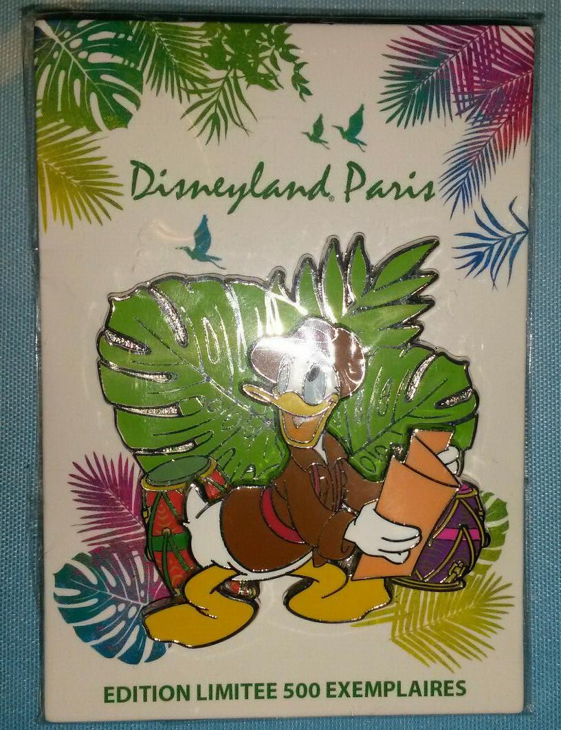 Donald Duck Jungle Series Limited Edition LE 500 Disney Land Paris Dlp 2021 Pin