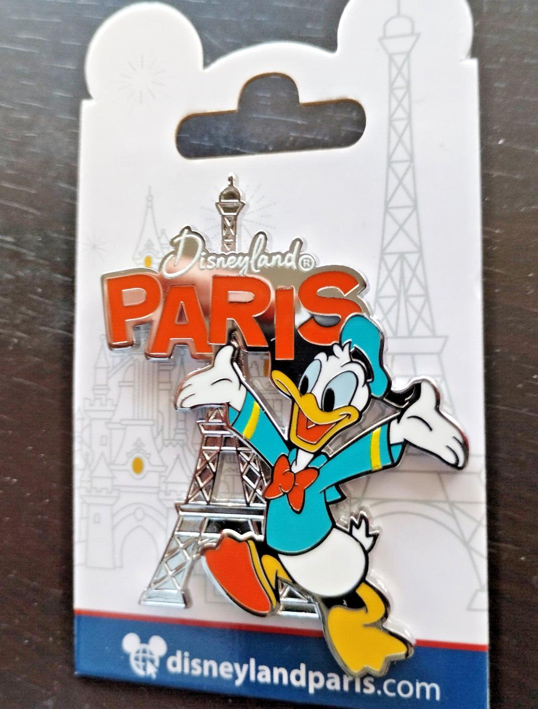 Donald Duck Paris 8 Eiffel Tower Disney Paris Dlrp Dlp Jan 2024 Pin