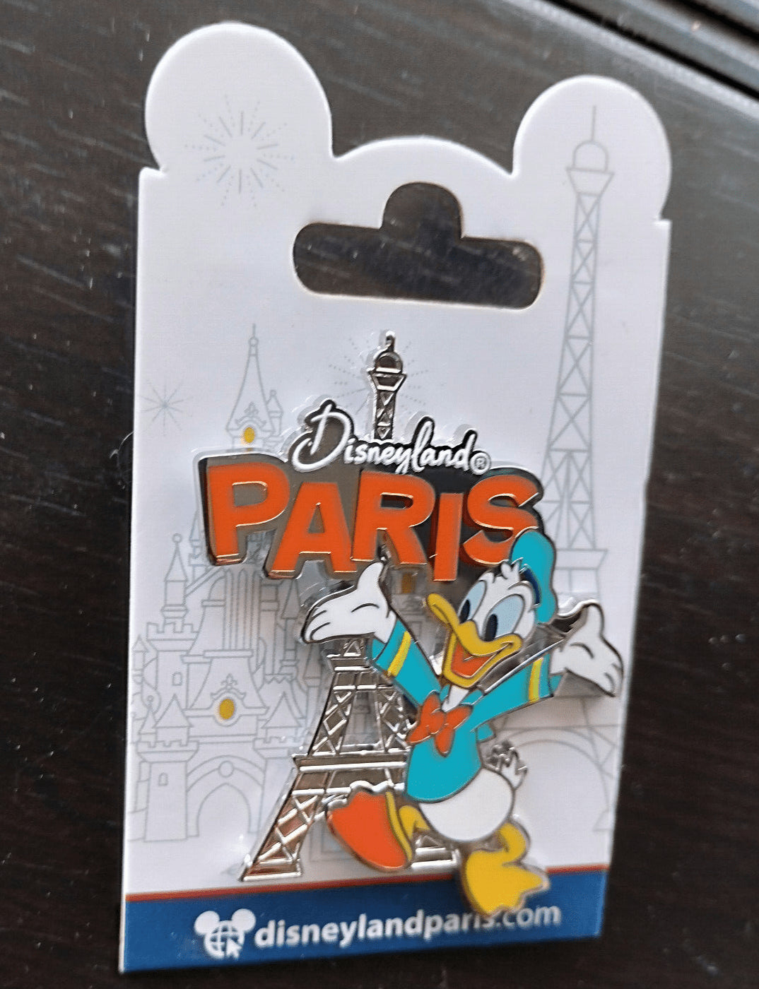 Donald Duck Paris 8 Eiffel Tower Disney Paris Dlrp Dlp Jan 2024 Pin