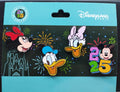 Donald Minnie Daisy Disney Paris Dlp January 2025 Celebration Booster Set 4 Pins