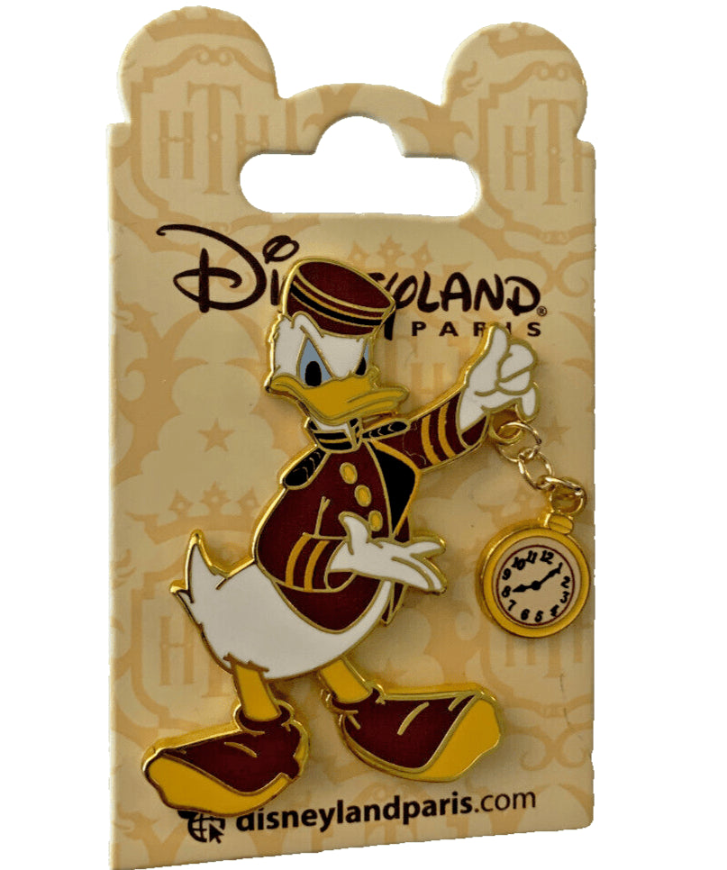 Donald Tower of Terror Twilight Zone Disney Land Paris DLP Oct 2024 Dangle Pin