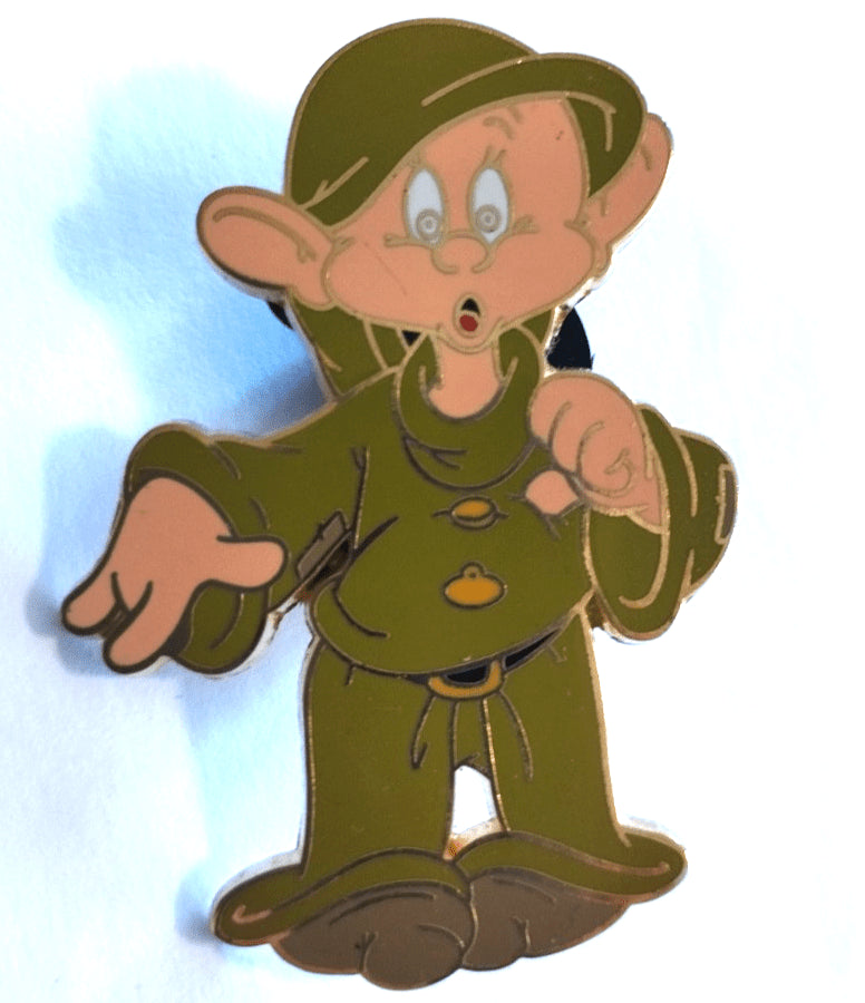 Dopey dwarf Cast Lanyard Refresh series 4 Disney L Paris Dlp DLRP Jan 2010 Pin