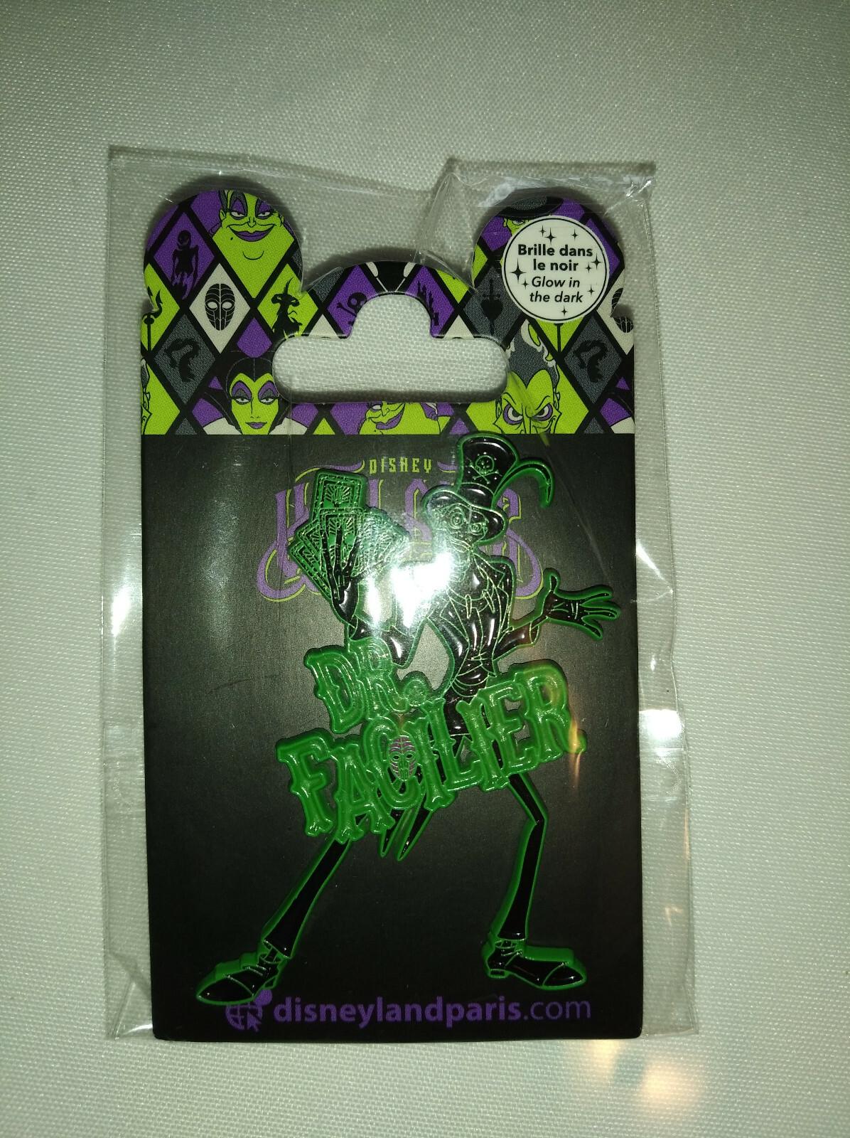 Dr Facilier Glow In The Dark Halloween Disney Land Paris Dlp 2021 Pin