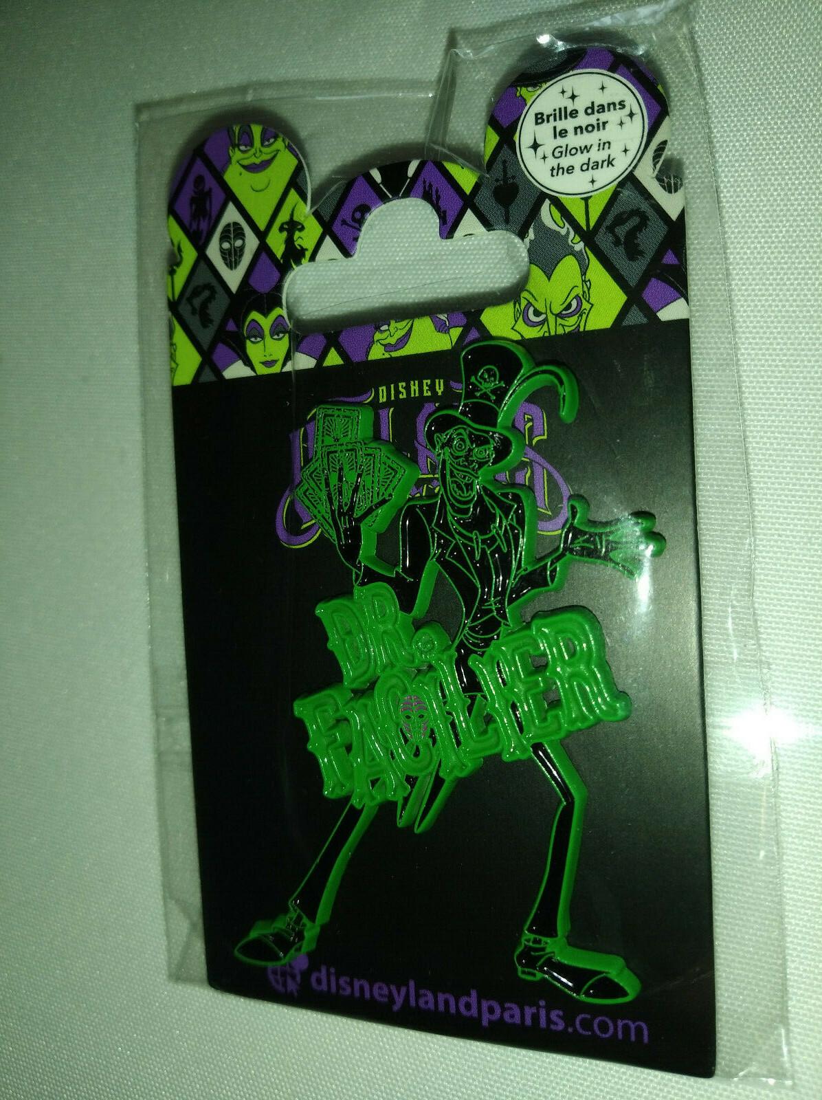 Dr Facilier Glow In The Dark Halloween Disney Land Paris Dlp 2021 Pin