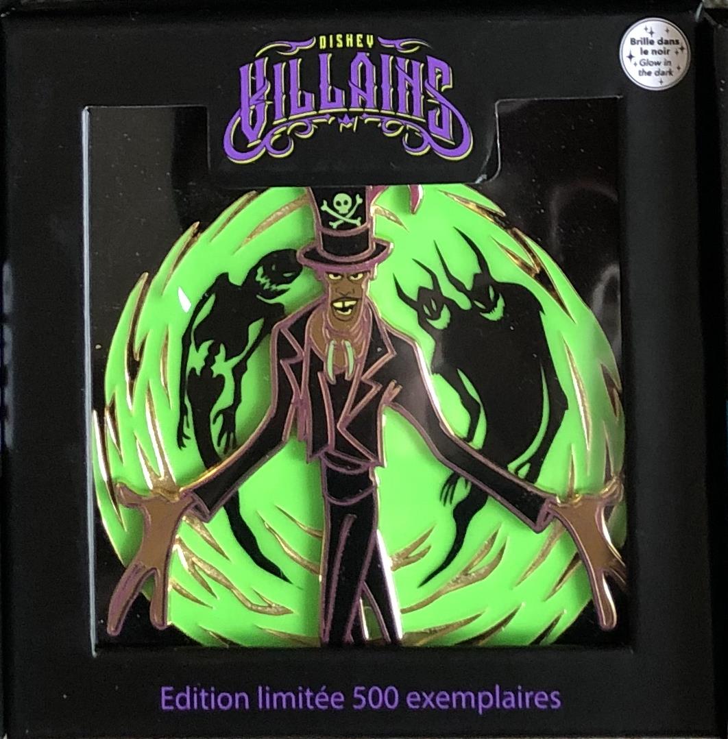 Dr Facilier LE 500 Disney Land Paris Dlp 2021 Jumbo Glow Halloween 2021 Pin
