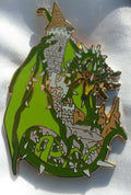 Dragon Bramble Castle Sleeping Beauty style LE 100 fairy - tale - pins Jumbo Pin