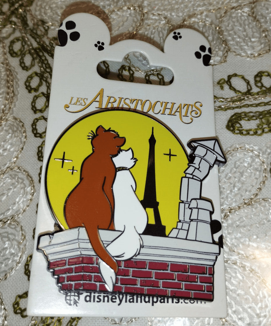 Duchess & O'Malley Eiffel Tower - Aristocats Disney Land Paris Dlp Dlrp 2024 Pin