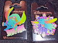 Dumbo Balloon Name & Spinner Clowns flashy color Disney L Paris Dlp 2023 2 Pins