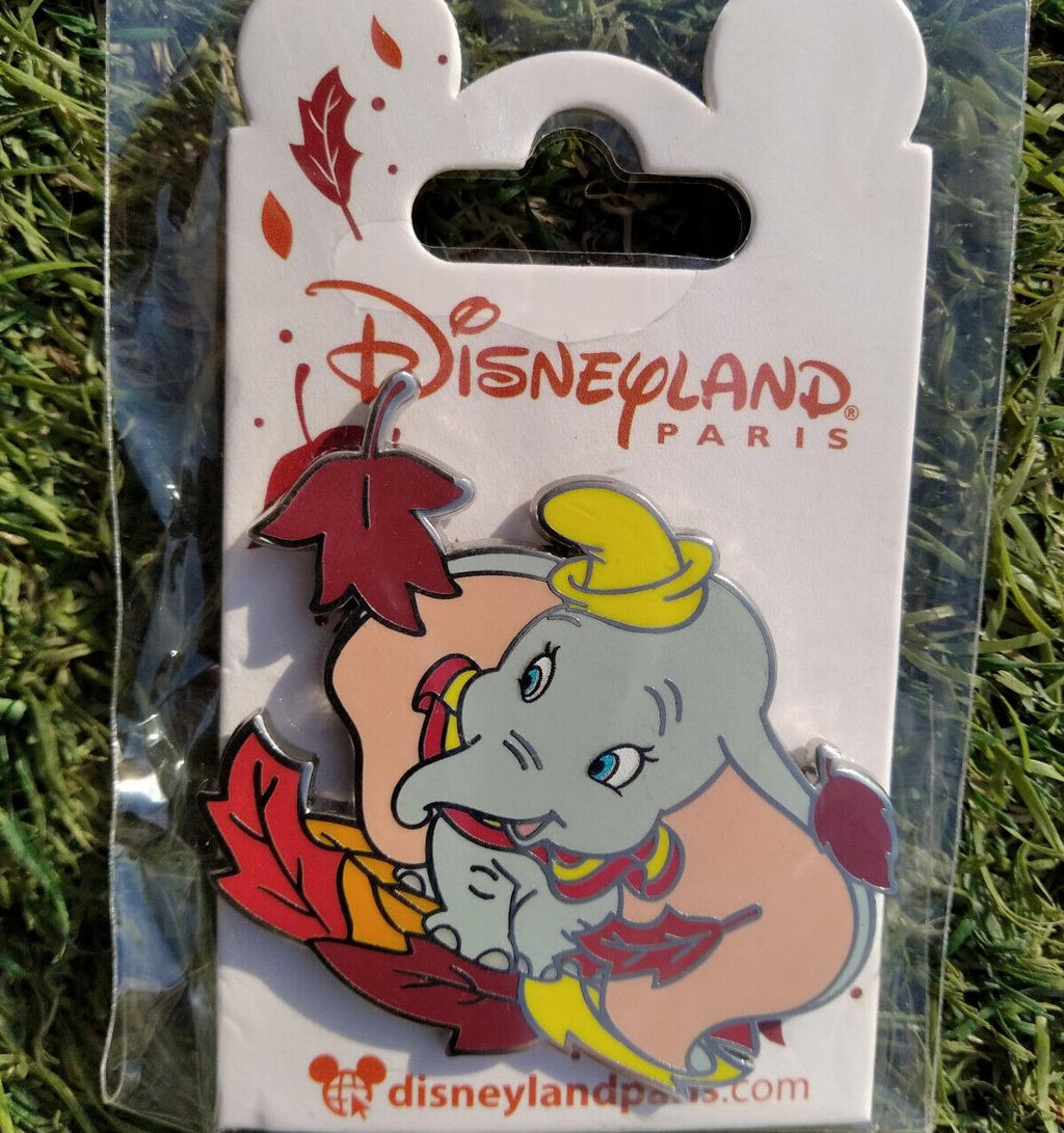 Dumbo Winter Leaves Leaf Series Disney Land Paris DLP Nov 2022 Pin