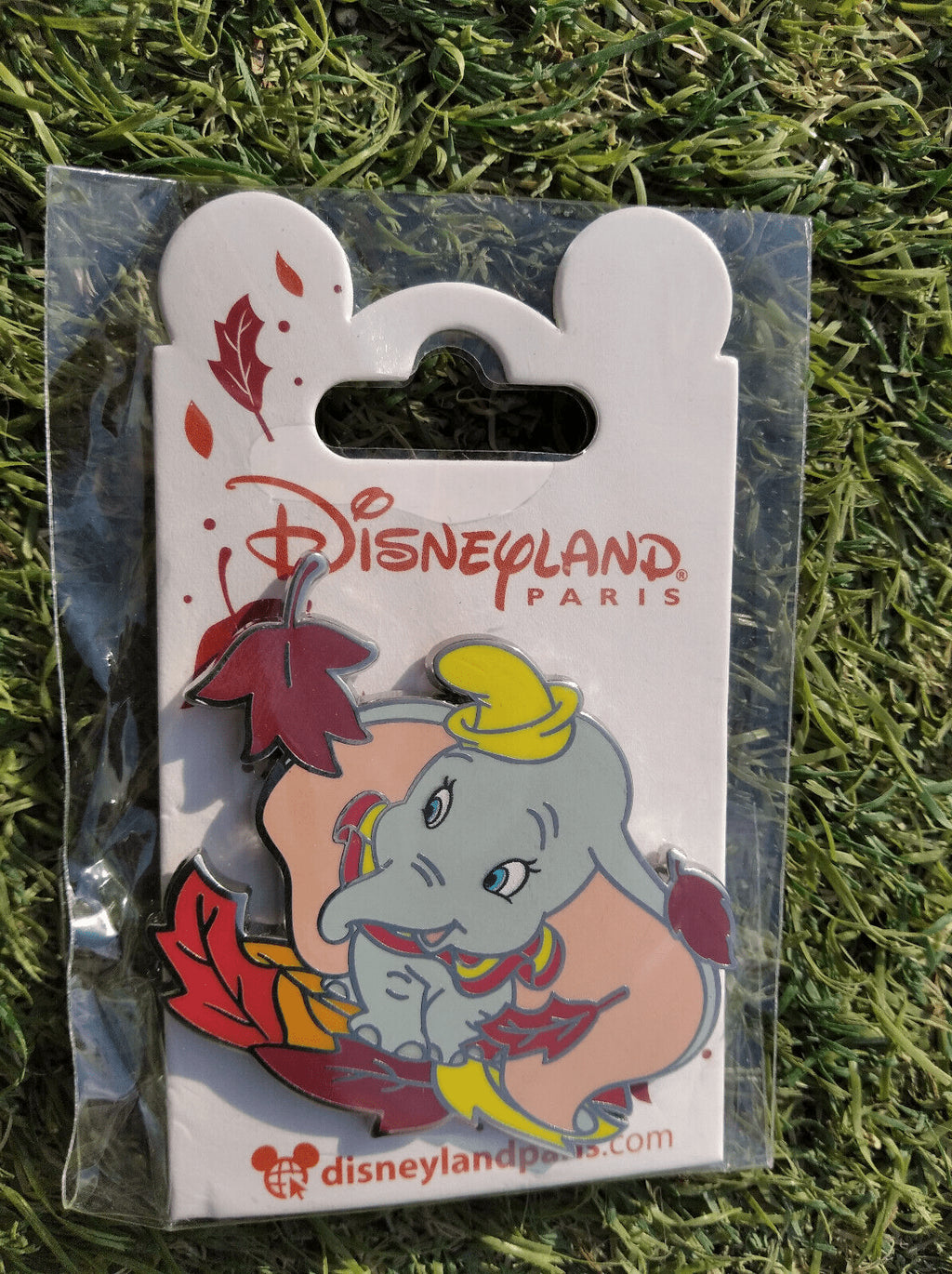 Dumbo Winter Leaves Leaf Series Disney Land Paris DLP Nov 2022 Pin