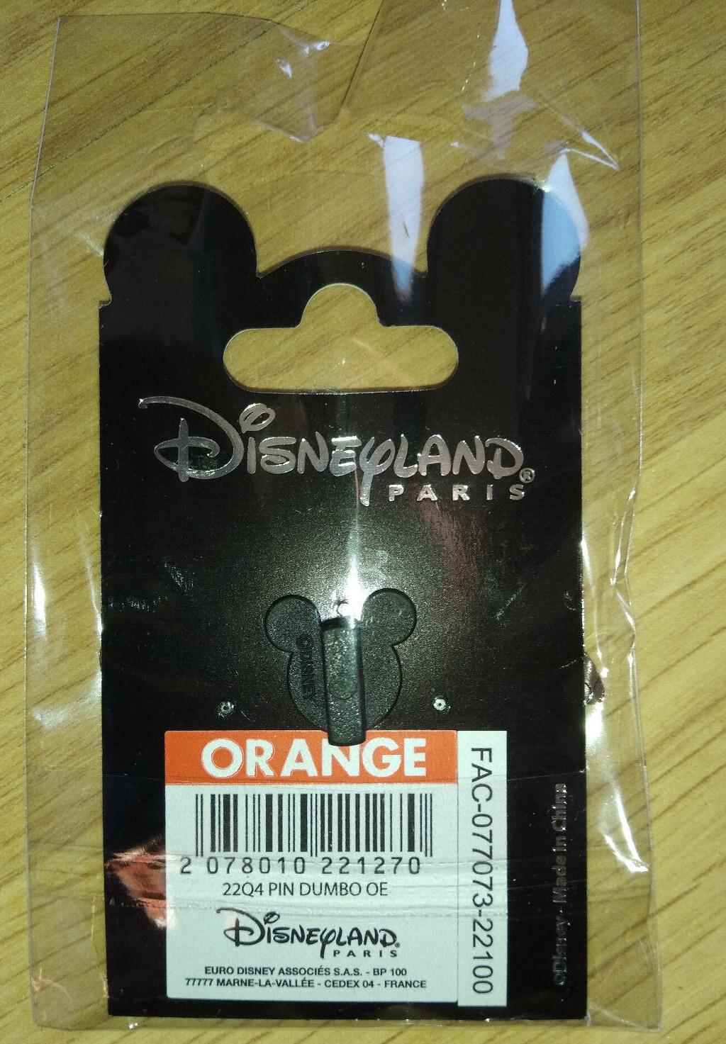 Dumbo with Hat Circus Tent Name Disney Land Paris July 2022 Dlp 3 Pins Set