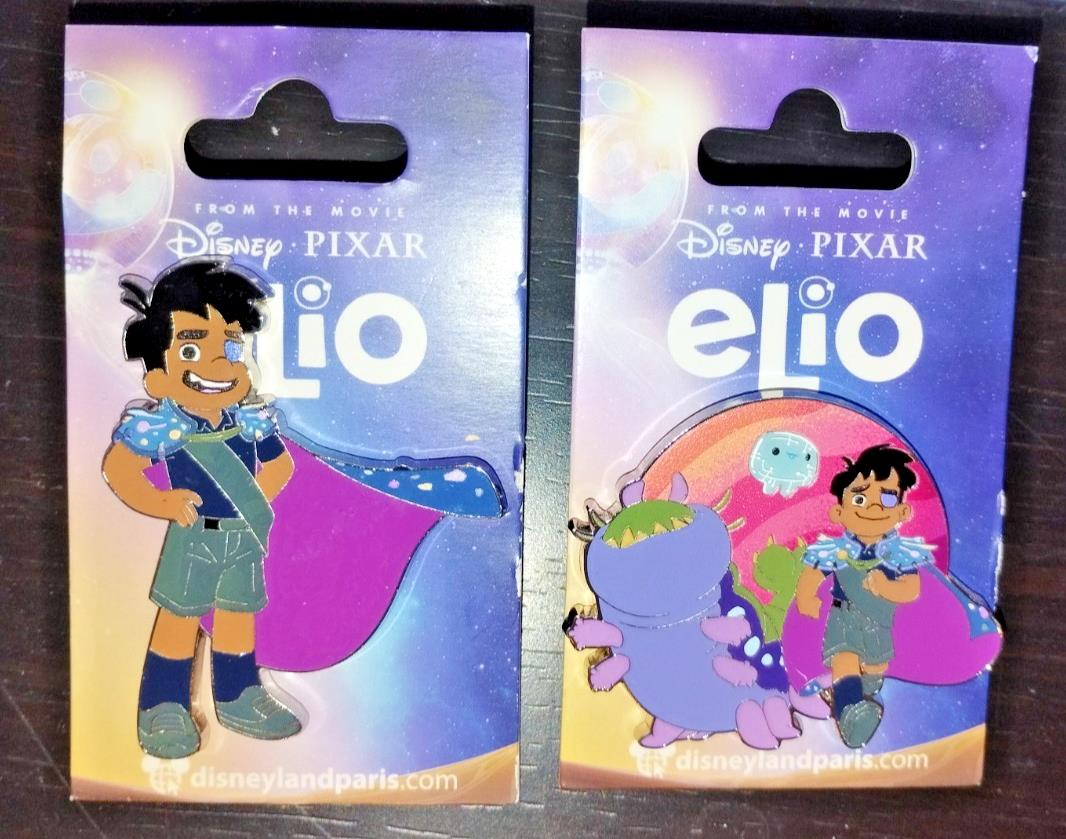 Elio & Elio and Friends Pixar Disney Land Paris Dlp June 2025 2 Pins set