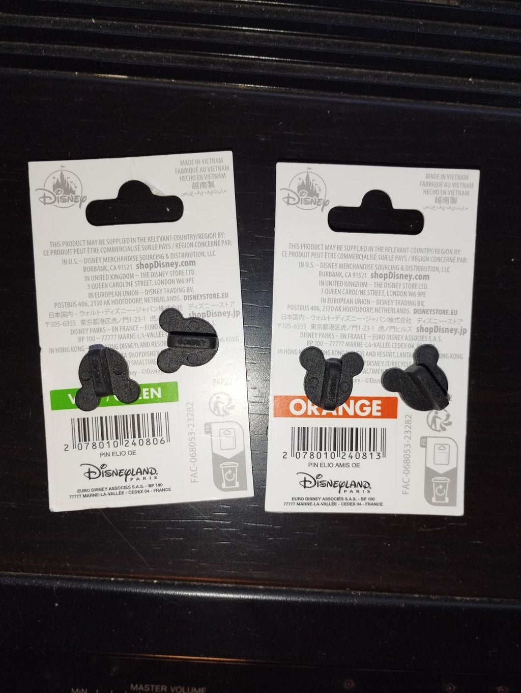 Elio & Elio and Friends Pixar Disney Land Paris Dlp June 2025 2 Pins set