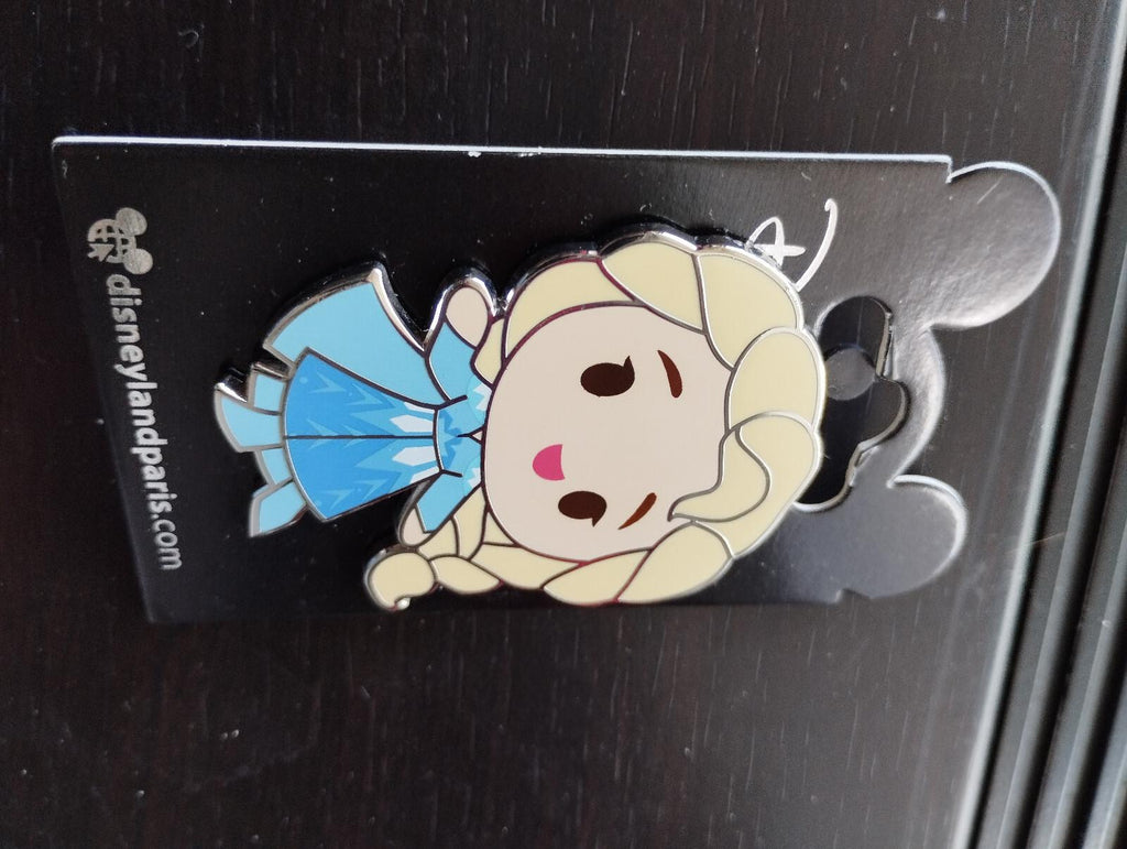 Elsa Chibi Princesses Baby Cute Big Head Disney Land Paris Dlrp Dlp Dec 2023 Pin