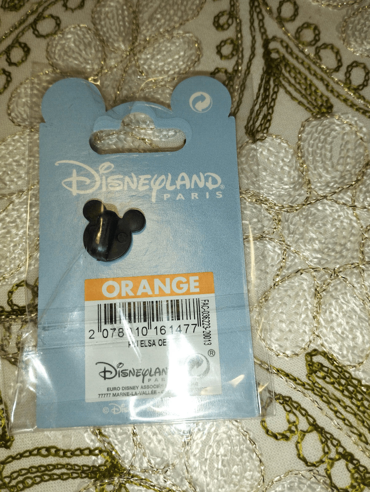 Elsa with snowflakes dress Frozen (Anna Olaf) Disney L Paris Dlrp Dlp 2016 Pin