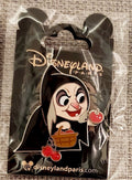 Evil Queen Old Hag Cute Villains Series Disney L Paris DLP Oct 2022 Dangle Pin