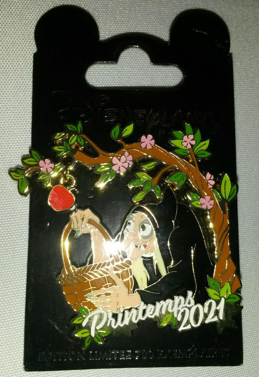 Evil Queen Old Hag Disney Land Paris LE 700 Dlrp Dlp Dangle Spring 2021 Pin