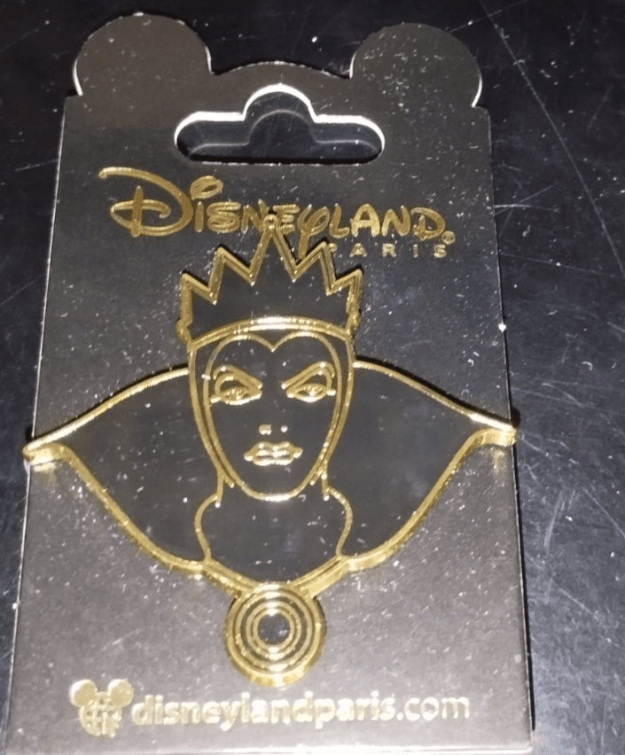 Evil Queen - Villain Head (Snow White) Disney Land Paris Dlrp DLP Sept 2024 Pin
