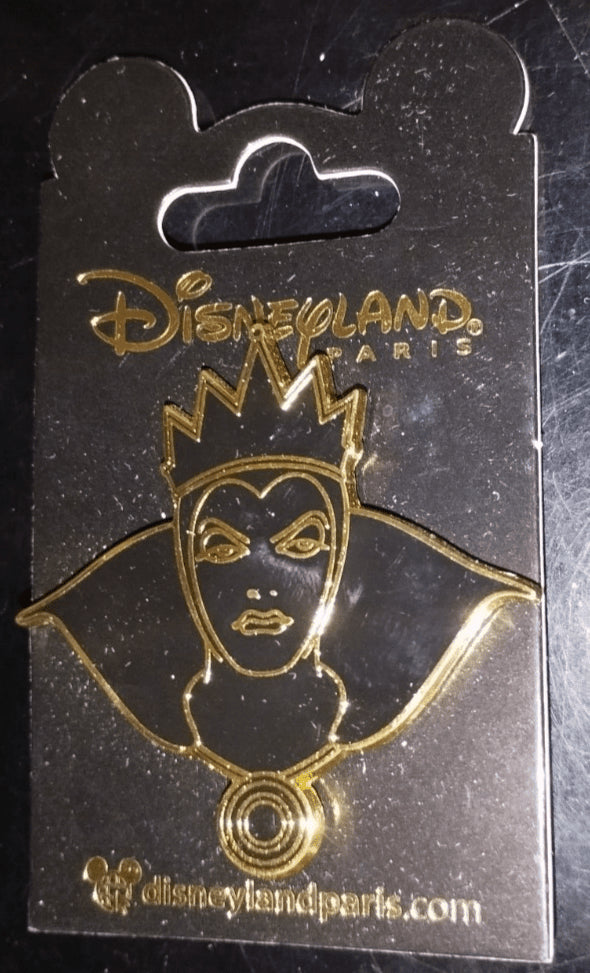 Evil Queen - Villain Head (Snow White) Disney Land Paris Dlrp DLP Sept 2024 Pin