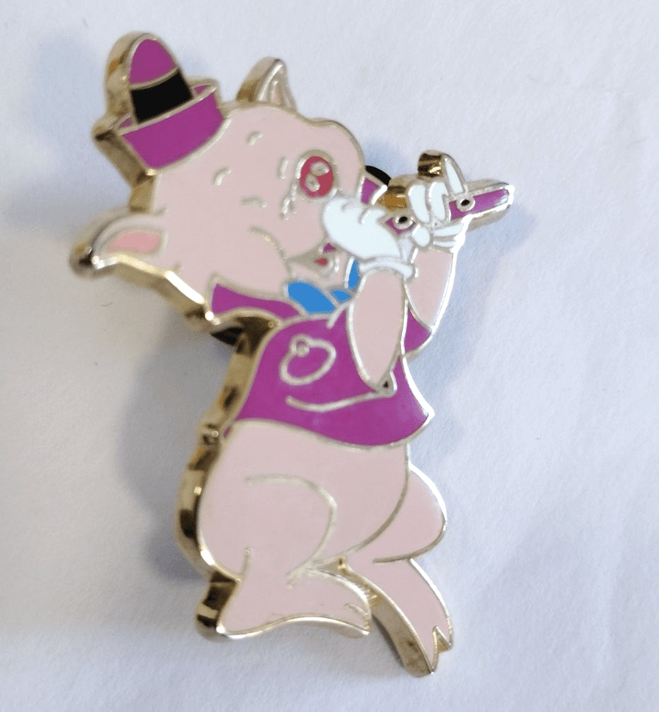 Fifer Pig - Cast Lanyard series 4 Disney Land Paris Dlp DLRP August 2009 Pin