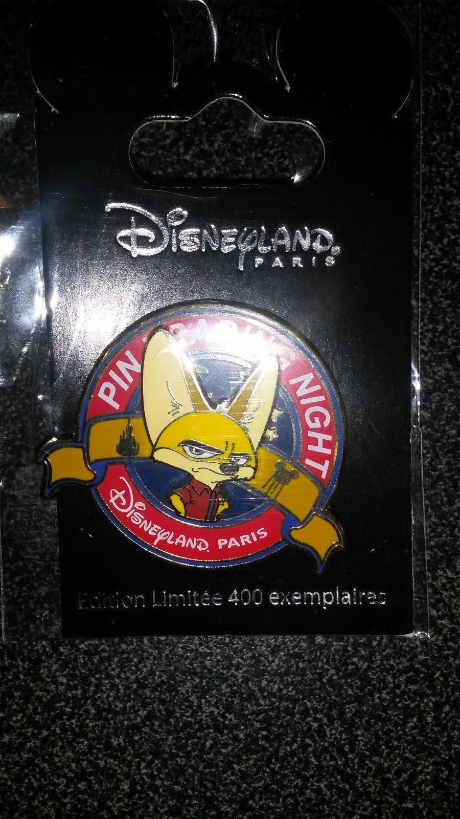 Finnick Fox Zootopia Trading Night Dlp DLRP Disney Land Paris LE 400 2017 Pin
