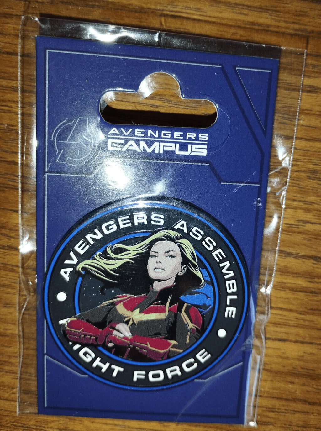 Flight Force Captain Marvel Avenger Campus Marvel Land Disney Paris Dlp 2022 Pin