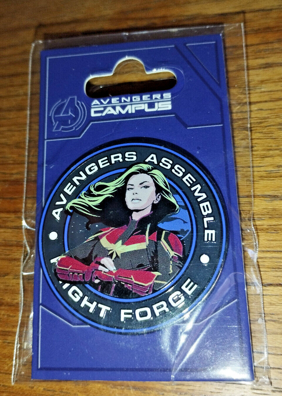 Flight Force Captain Marvel Avenger Campus Marvel Land Disney Paris Dlp 2022 Pin