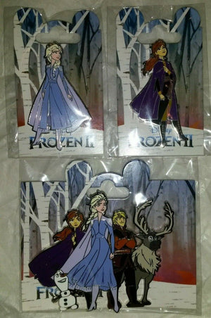 アナと雪の女王2 アナ エルサ スヴェン オラフ クリストフ ディズニーランドパリ Dlrp Dlp 2019 ピンバッジ3個セット