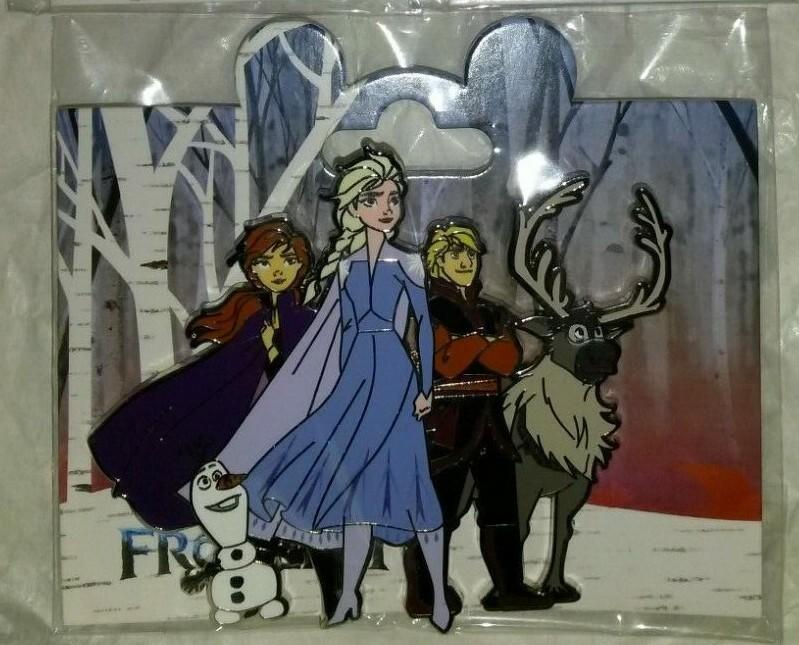 Frozen 2 Anna Elsa Sven Olaf Kristoff Disney Land Paris Dlrp Dlp 2019 3 Pins