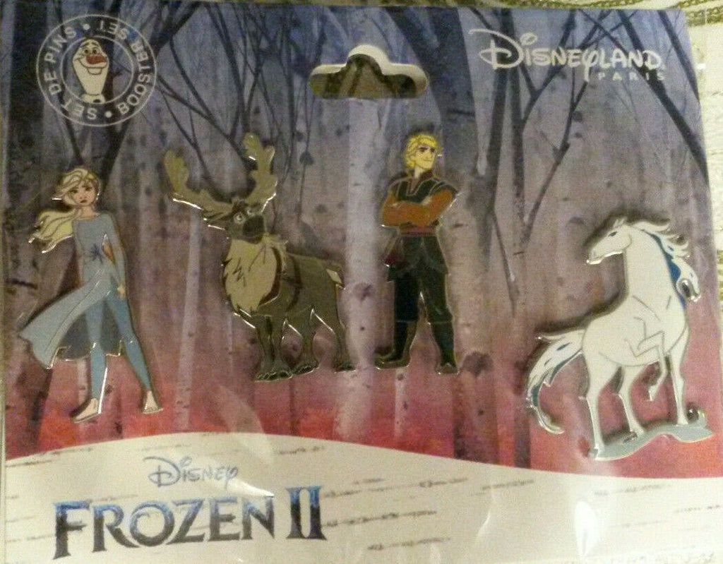 Frozen 2 Elsa Sven Kristoff Nokk Set Disney Paris Dlrp Dlp October 2019 Pin