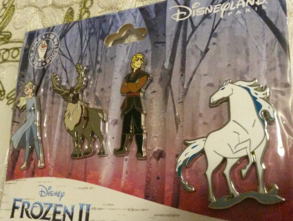 Frozen 2 Elsa Sven Kristoff Nokk Set Disney Paris Dlrp Dlp October 2019 Pin