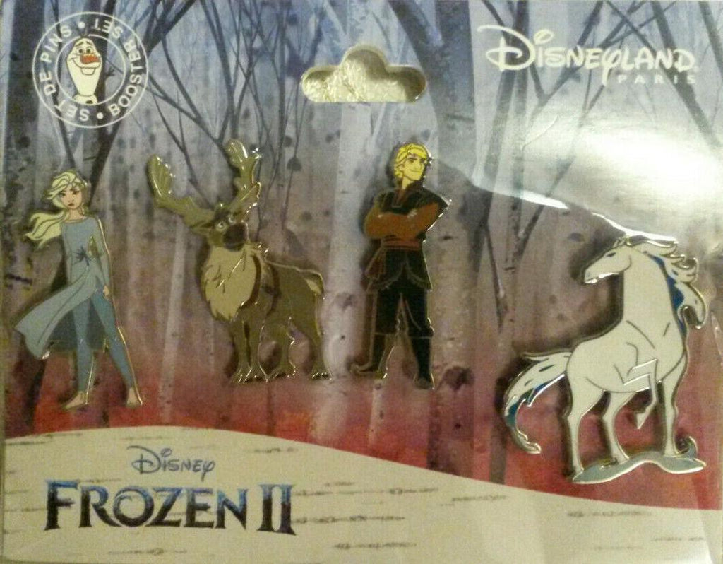 Frozen 2 Elsa Sven Kristoff Nokk Set Disney Paris Dlrp Dlp October 2019 Pin