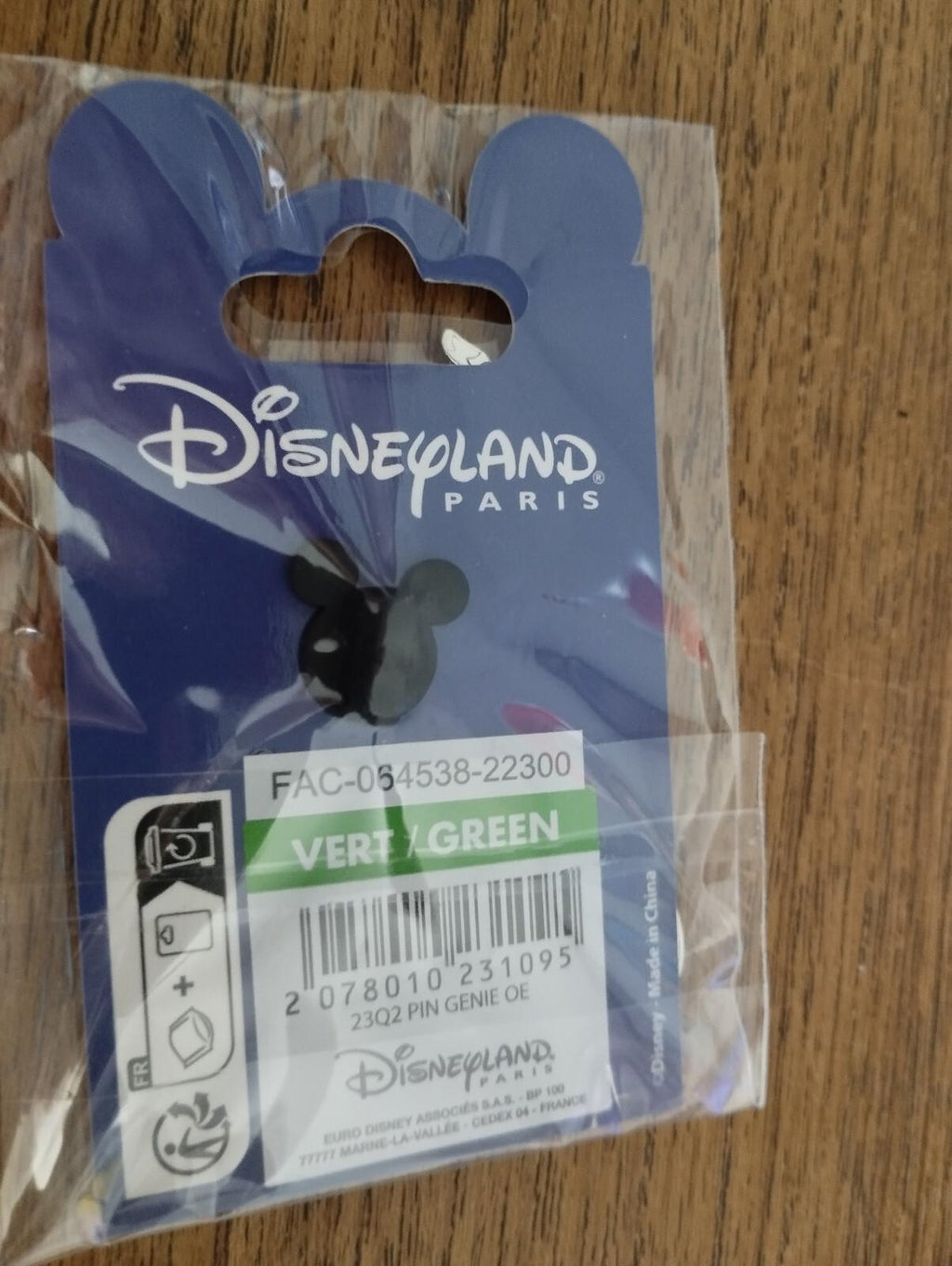 Genie (Aladdin) Disney Land Paris Dlrp Dlp April 2023 Pin