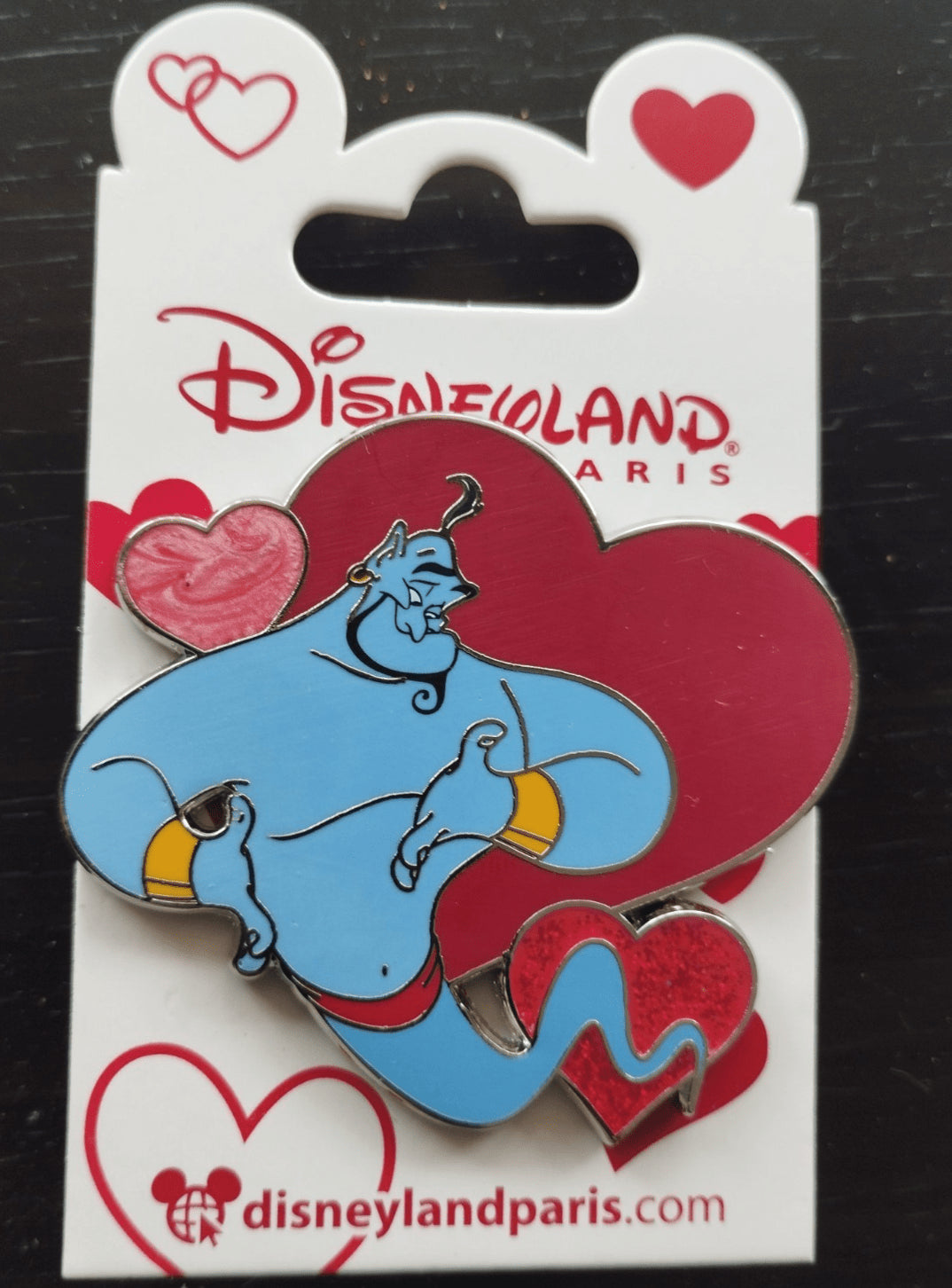 Genie (Aladdin) Heart Valentine Series Disney Land Paris Dlp Dlrp 2025 Pin