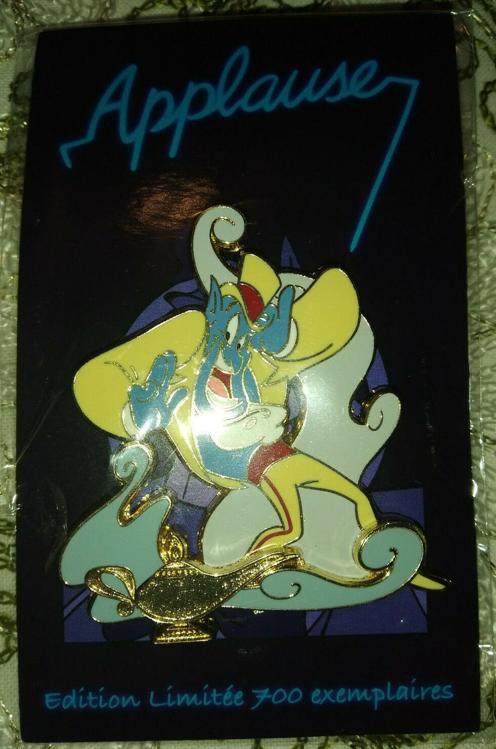 Genie Dancing Applause w magic Lamp Disney Paris LE 700 Dlrp Dlp 2022 Pin on Pin