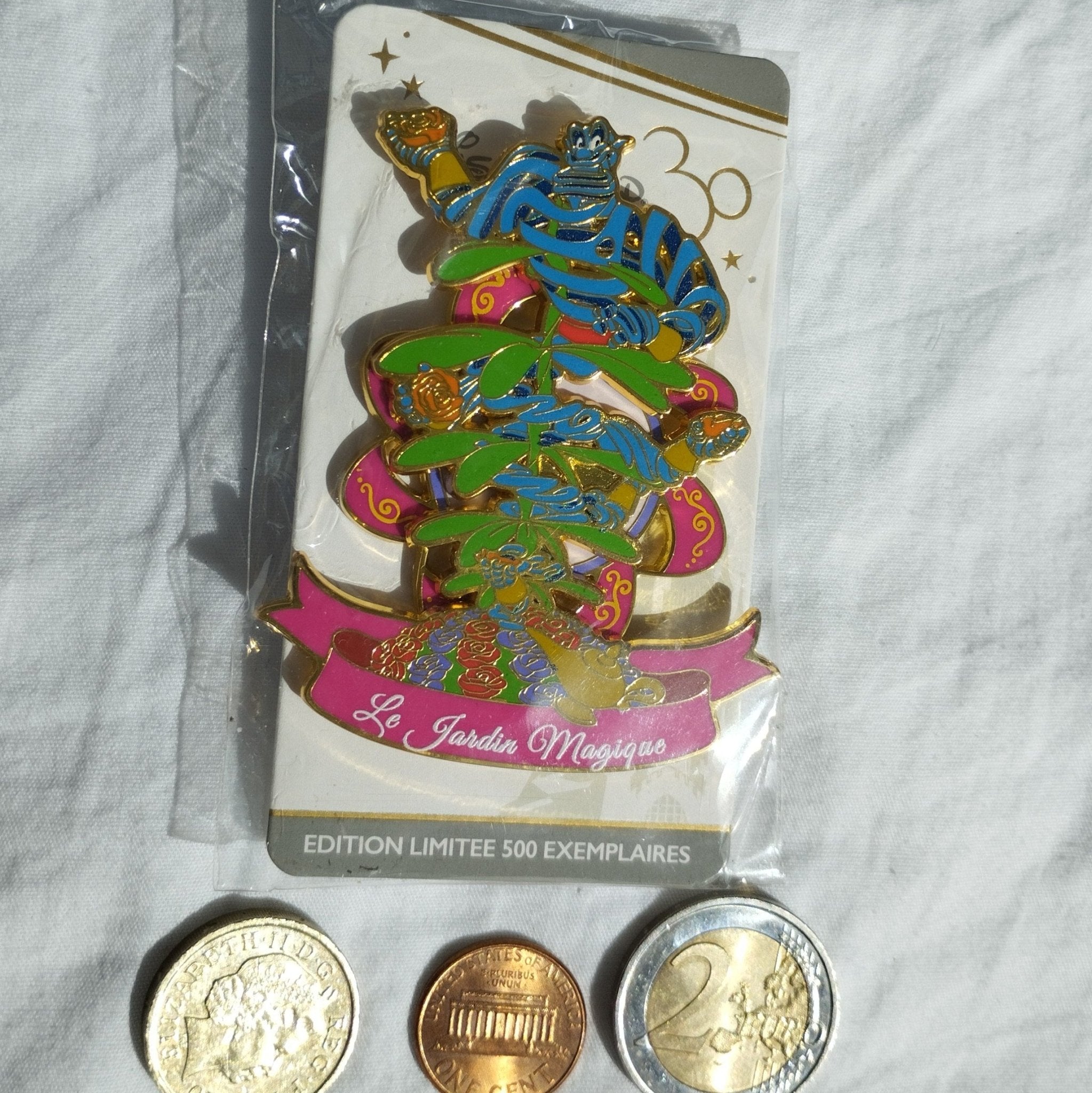 Genie Magical Garden Series 30th Anniversary DLP Disney Land Paris LE 500 Pin