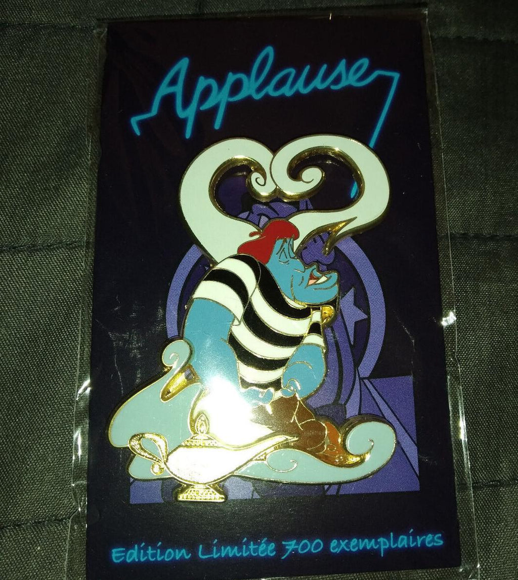 Genie Parisian Heart with lamp Disney Land Paris LE 700 Dlrp Dlp 2022 Pin on Pin